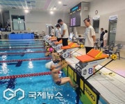 수영으로 하나된 서귀포시 초·중학생…스포츠 정신 경험