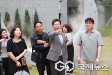 이상일 용인시장, 공동주택 민생현장 소통버스킹 두 번째 현장 방문