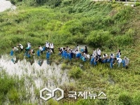 양산시 상북면주민자치회, 상북면 하천 정화 사업 앞장