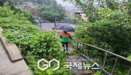 하망동, 집중호우 대비 예찰활동 실시