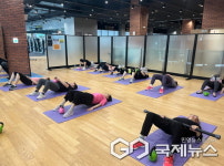 용인도시공사 남사스포츠센터와 처인구보건소 협력 건강채움 운동교실 1기성료