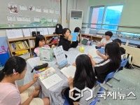 진천 한천초등학교, 인문고전 도서와 필사로 마음 다독여요