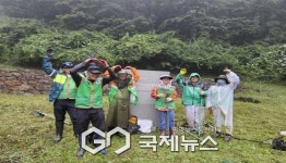 춘양면 자율방재단, 지역 문화유산 환경정비 솔선수범