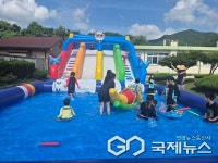 영동 상촌초등학교, 유초연계 행복한 물놀이 어울림데이 운영