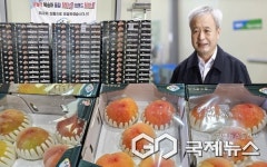 충주농협 노은지점 하늘작 복숭아, 대도시 소비자 선호 쇄도