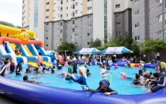 경북 칠곡, 워터파크로 변한 우리 아파트