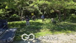 소천면 새마을지도자협의회, 마을 풀베기 행사 성료