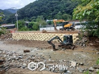 천안시, 발 빠른 집중호우 피해 복구가 더 큰 피해 막았다 도로 15개소 응급복구 완료