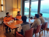 홍천소방서장, 세이지우드 홍천 현장 안전지도 실시