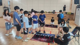 장수교육지원청, 장계초등학교 로봇과 드론 속에 꿈을 싣다