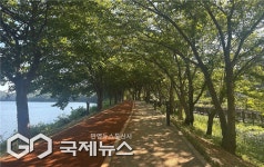 부산 금정구, 회동수원지 여울생태숲 황톳길 조성