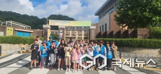 청주 흥덕초등학교, 교통안전 활동 어르신 감사 드려요