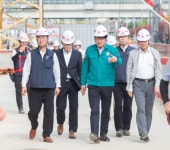 강범석 서구청장, 스타필드 청라 현장 방문