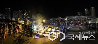 하남의 밤하늘을 수놓은 불꽃… 스테이지 하남 하반기 오픈공연