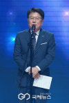 [GJ포토] 축사하고 있는 안양산업진흥원 조광희 원장(2025 아시아 인플루언서 페스티벌)