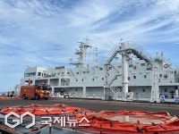 한국해양대, 가뭄 속 강릉에 생명수 보급…국가 재난 극복에 희망의 뱃고동