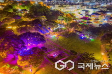 진주문화관광재단 국가유산 미디어아트 진주성 성황리 폐막