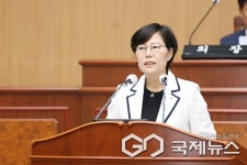 이정숙 경남 고성군의원 남포항광장, 야외공연 무대 설치해야
