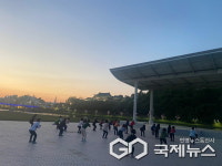밀양시, 밀양강변 영남루 달빛요가 운영