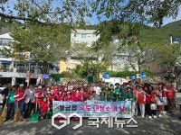 양산시 물금읍, 오봉로 일원 국토대청소 실시