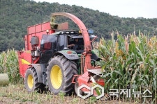보은군, 조사료 생산 장비 시연회 개최