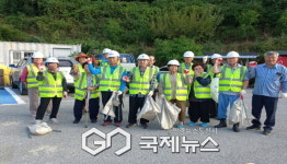 평은면 금광2리주민 추석맞이 주요도로변 환경정비 실시