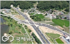 안동시 용상동~서후면 교리 구간 우회 국도 30일 전면 개통