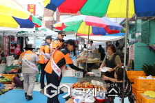 양주소방서, 덕정역서 추석 맞이 화재예방 캠페인 전개