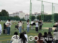 청주 덕성초 밴드부, 버스킹 공연 개최