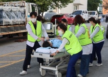 원광대학교병원, 익산소방서와 화재 대비 소방 훈련 실시