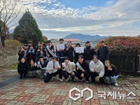 영동 학산중·고등학교, 농업인의 날 맞아 쌀 소비촉진 캠페인 전개