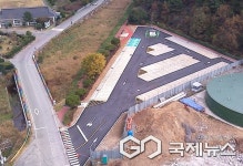 사천시, 용강 통합배수지 공공주차장 조성 공사 준공