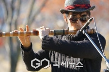 장자호수공원, 가을의 마지막을 퓨전대금 선율로 물들이다