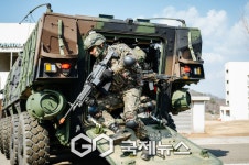육군 9사단 파주·고양 일대 대침투 종합훈련