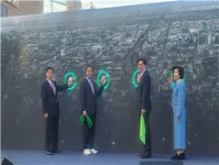 부산 사상구, 사상광장로 그린카펫 준공…도심 녹지축 연결