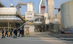 KCC글라스 여주공장×여주소방서, 재난 대응 대규모 민관합동 훈련