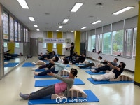 체형 교정·건강 효과 만족도↑…경주시, 필라테스 교실 성료