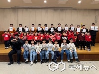 군산 하랑유치원, 군산소방서에 응원 선물...힘내세요 따뜻한 메시지 전달 훈훈