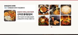 신미경 홍대닭갈비, 공식 다국어 웹사이트 오픈....글로벌 시장 진출 본격화