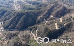 하동군, 청암~횡천 임도 개설로 효율성 있는 격자망 임도 구축