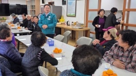 김재천 부의장, 현장 속으로… 관내 경로당 71개소 순회 방문