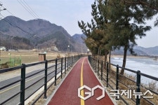 옥천군, 보청천 자전거도로 3.7km 준공