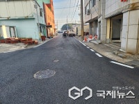 사천시, 환경수용적 가로환경 개선사업 모두 마무리