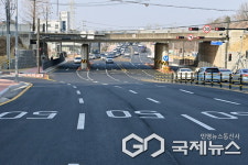 진주시, 호탄동 방아교차로 개선공사 완공 전 최종 현장 점검
