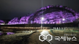 진주 새벼리 야간 경관조명 새단장...3월부터 운영 재개