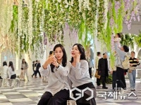 신세계 센텀시티, 하이퍼 가든으로 탈바꿈한 중앙광장 공개