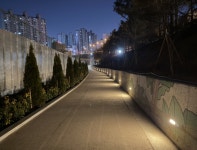 남동구, 도롱뇽마을 무장애나눔길 LED 반딧불 조명