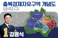 [6.3선거] 김명식 진천군수 예비후보, 금곡지구 경제자유구역 유치 공약