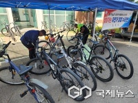 진주시, 찾아가는 자전거·장애인 보장구 수리 합동 운영