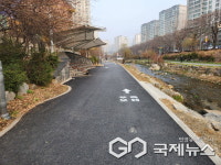 용인시 수지구, 성복천 자전거도로 개선사업 완료